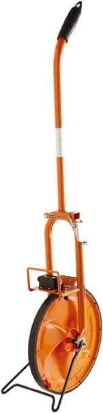 Keson - 99,999m Counter Limit, Measuring Wheel - 2" Accuracy per 100", Measures in Meters - USA Tool & Supply