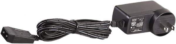 Streamlight - Polymer Lantern IEC Type A AC Plug - Black, Compatible with Streamlight Batteries - USA Tool & Supply