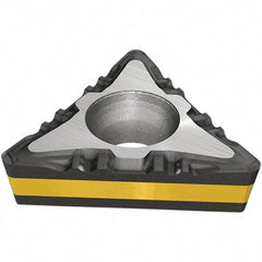 Iscar - TCMT2-2 F3P Grade IC8150 Carbide Turning Insert - TiCN/Al2O3/TiN Finish, 60° Triangle, 2.38mm Thick, 0.8mm Corner Radius - USA Tool & Supply