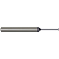 Harvey Tool - 0.42" Diam 90° 0.032" Chamfer 10-Flute Solid Carbide Back Chamfer - Exact Industrial Supply