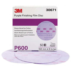 3M - Hook & Loop Discs Abrasive Type: Film Disc Disc Diameter (Inch): 6 - USA Tool & Supply