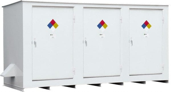 Enpac - Outdoor Safety Storage Buildings Number of Drums: 14 Fire Rated: Yes - USA Tool & Supply