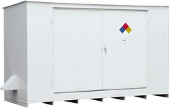 Enpac - Outdoor Safety Storage Buildings Number of Drums: 10 Fire Rated: Yes - USA Tool & Supply