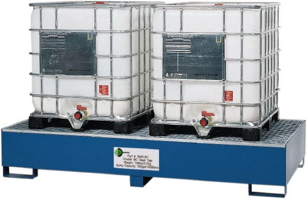 Enpac - IBC Sumps, Platforms & Decks Type: IBC Pallet Number of Totes: 2 - USA Tool & Supply