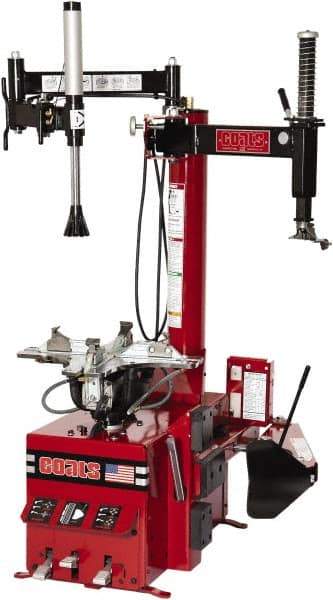 Coats - 50" Tire Diam Tire Changer - 24" Rim, Single Phase - USA Tool & Supply