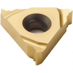 Seco - 16ER External Right Hand MJ Laydown Threading Insert - Grade CP200, TiAlN/TiN Coated Carbide, 9.53mm Inscribed Circle - USA Tool & Supply
