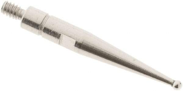 SPI - 1mm Ball Diam, Steel, Ball Test Indicator Contact Point - Use with Peacock Test Indicators - USA Tool & Supply