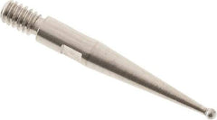 SPI - 0.8mm Ball Diam, Carbide, Ball Test Indicator Contact Point - Use with Starrett Test Indicators - USA Tool & Supply