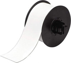 Brady - 2-1/2" Wide x 300" Long, White Magnetic Magnetic Tape - For BBP30 Label Printer, BBP33 Label Printer, BBP35 Multicolor Sign & Label Printer, BBP37 Color & Cut Sign & Label Printer, BradyPrinter S3100, BBP31 Sign & Label Printer - USA Tool & Supply