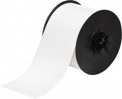 Brady - 3" Wide x 1,200" Long, White Vinyl Tape - For BBP30 Label Printer, BBP33 Label Printer, BBP35 Multicolor Sign & Label Printer, BBP37 Color & Cut Sign & Label Printer, BradyPrinter S3100, BBP31 Sign & Label Printer - USA Tool & Supply