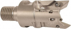 Millstar - VCGT Series ASON, Right Hand Cut, 50mm Head Length, Modular Milling Cutting Unit Head - 32mm Cutting Diam, 1/8" Depth of Cut, Universal Insert Size - USA Tool & Supply