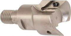 Millstar - VCGT Series ASON, Right Hand Cut, 35mm Head Length, Modular Milling Cutting Unit Head - 25mm Cutting Diam, 1/8" Depth of Cut, Universal Insert Size - USA Tool & Supply
