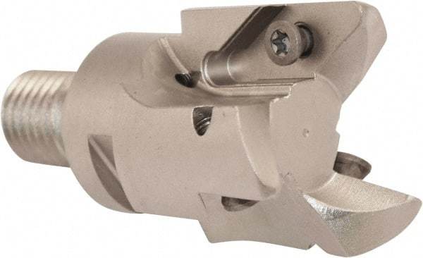 Millstar - VCGT Series ASOC, Right Hand Cut, 50mm Head Length, Modular Milling Cutting Unit Head - 42mm Cutting Diam, 1/8" Depth of Cut, Universal Insert Size - USA Tool & Supply