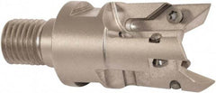 Millstar - VCGT Series ASOC, Right Hand Cut, 50mm Head Length, Modular Milling Cutting Unit Head - 32mm Cutting Diam, 1/8" Depth of Cut, Universal Insert Size - USA Tool & Supply