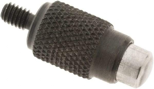 SPI - #4-48, 0.1830" Ball Diam, Steel Radius Contact Point - 0.6" Contact Point Length, Use with Dial Indicators - USA Tool & Supply