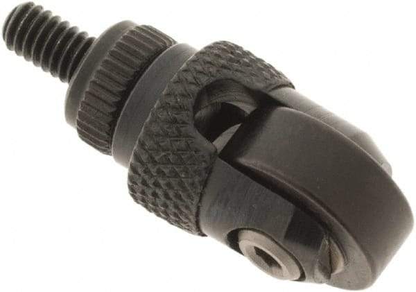 SPI - #4-48, 3/8" Ball Diam, Steel Roller Contact Point - 1/2" Contact Point Length, Use with Dial Indicators - USA Tool & Supply