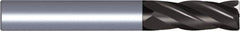 Kennametal - 16mm, 4 Flute, Single End, Solid Carbide, Corner Chamfer End Mill - 82mm OAL, 30° Helix, Right Hand Flute, 22mm LOC, Right Hand Cut - USA Tool & Supply