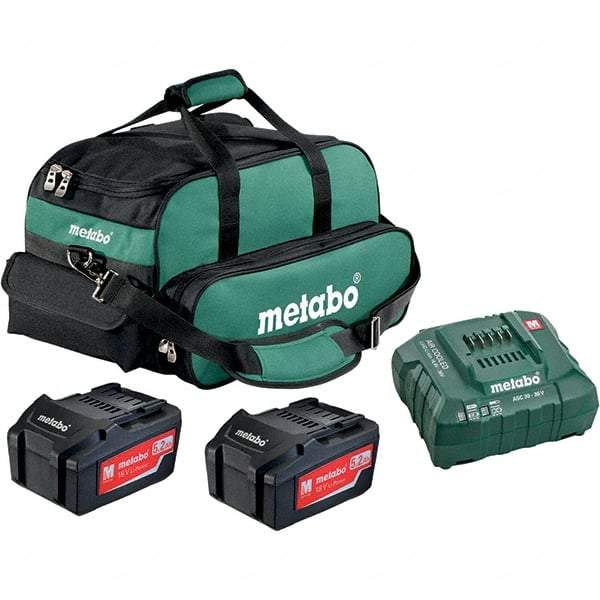 Metabo - Power Tool Chargers Voltage: 18 Battery Chemistry: Lithium-Ion - USA Tool & Supply