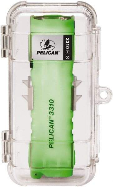 Pelican Products, Inc. - White LED Bulb, 234 Lumens, Industrial/Tactical Flashlight - Yellow Plastic Body, 3 AA Alkaline Batteries Included - USA Tool & Supply