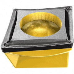 Iscar - DNMG442 PP Grade IC830 Carbide Turning Insert - TiAlN/AlTiN/TiN Finish, 55° Diamond, 12.7mm Inscr Circle, 6.35mm Thick, 0.8mm Corner Radius - USA Tool & Supply