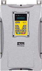 Parker - Single Phase, 230 Volt, 1/2 hp, Variable Frequency Drive - 7.87" Wide x 7.8" Deep x 16" High, IP66 - USA Tool & Supply