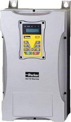 Parker - Three Phase, 480 Volt, 20 hp, Variable Frequency Drive - 9.53" Wide x 8.98" Deep x 18" High, IP66 - USA Tool & Supply