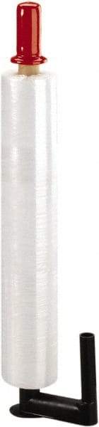 Nifty Products - 20" x 1,000' 75 Gauge Clear Hand Held Stretch & Pallet Wrap with Extended Core - USA Tool & Supply