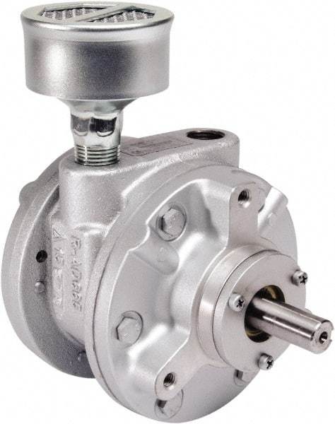 Gast - 4 hp Reversible Face Air Actuated Motor - 0:00 Gear Ratio, 3,000 Max RPM, 1.36" Shaft Length, 5/8" Shaft Diam - USA Tool & Supply