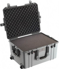 Pelican Products, Inc. - 18-51/64" Wide x 13-1/4" High, Aircase w/Foam - Silver - USA Tool & Supply