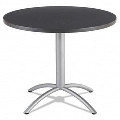 ICEBERG - Stationary Tables Type: Breakroom Material: Melamine Laminate - USA Tool & Supply