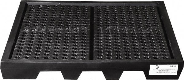 Enpac - Spill Pallets, Platforms, Sumps & Basins Type: Spill Deck or Pallet Number of Drums: 4 - USA Tool & Supply