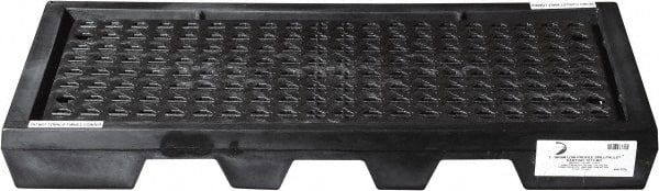 Enpac - Spill Pallets, Platforms, Sumps & Basins Type: Spill Deck or Pallet Number of Drums: 2 - USA Tool & Supply