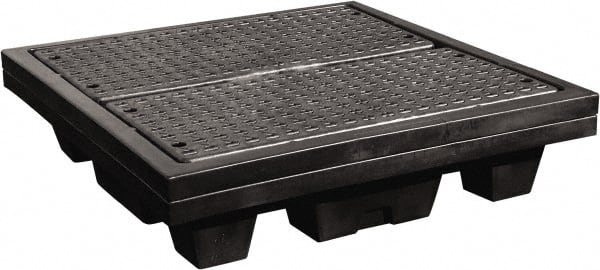 Enpac - Spill Pallets, Platforms, Sumps & Basins Type: Spill Deck or Pallet Number of Drums: 4 - USA Tool & Supply