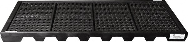 Enpac - Spill Pallets, Platforms, Sumps & Basins Type: Spill Deck or Pallet Number of Drums: 8 - USA Tool & Supply