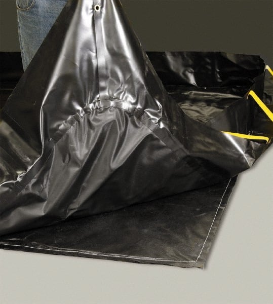 Enpac - Collapsible/Portable Spill Containment Accessories Type: Berm Ground Pad Spill Containment Compatibility: Black Diamond Berms - USA Tool & Supply