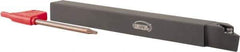 Hertel - SVJB, Right Hand Cut, 3/8" Shank Height x 3/8" Shank Width, Positive Rake Indexable Turning Toolholder - 2-1/2" OAL, VB..221 Insert Compatibility - USA Tool & Supply