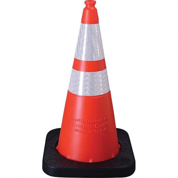 VizCon - Traffic Cones Type: Cone Color: Fluorescent Orange - USA Tool & Supply
