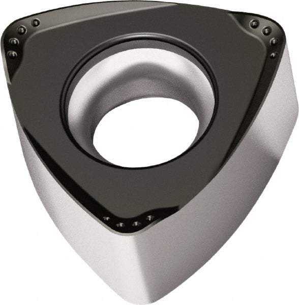 Walter - P236962.0 F55 Grade WSP45S Carbide Milling Insert - TiAlN/Al2O3 Finish, 0.276" Thick, 0.531" Inscribed Circle, 1.6mm Corner Radius - USA Tool & Supply