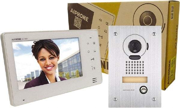 Aiphone - Security Camera Systems Type: Master Station/Door Station Kit Image Color: Color - USA Tool & Supply