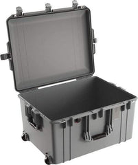 Pelican Products, Inc. - 20-21/32" Wide x 14-7/8" High, Aircase w/Wheels - Silver - USA Tool & Supply