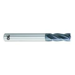 3/8" Dia. - 2-1/2" OAL - Solid Carbide - Square End HP End Mill-  FL - USA Tool & Supply