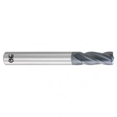 7/64 x 1/8 x 3/8 x 1-1/2 4Fl  Square Carbide End Mill - WXL - USA Tool & Supply
