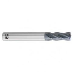 7/32 x 1/4 x 5/8 x 2-1/2 4Fl  Square Carbide End Mill - WXL - USA Tool & Supply