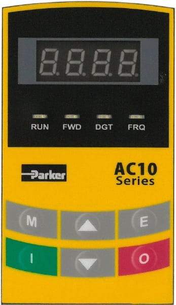 Parker - Frequency Drive Accessories Type.: Remote Keypad Style.: LCD Operator Keypad - USA Tool & Supply