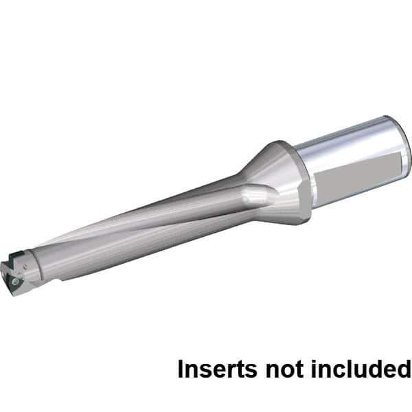 Kennametal - 9-1/4" Max Drill Depth, 5xD, 1.8504" Diam, Indexable Insert Drill - 2 Inserts, 40mm Shank Diam, Whistle Notch Shank - USA Tool & Supply