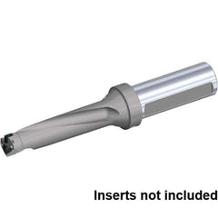 Kennametal - 4-7/8" Max Drill Depth, 4xD, 1-7/32" Diam, Indexable Insert Drill - 2 Inserts, 1-1/4" Shank Diam, Flange Shank - USA Tool & Supply