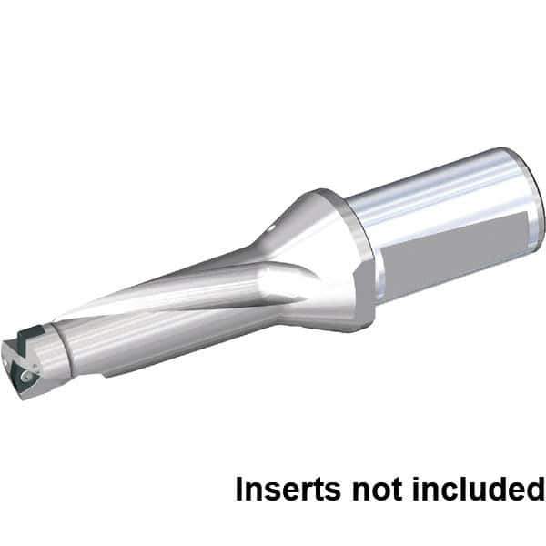 Kennametal - 2.48" Max Drill Depth, 3xD, 0.83" Diam, Indexable Insert Drill - 2 Inserts, 32mm Shank Diam, Whistle Notch Shank - USA Tool & Supply