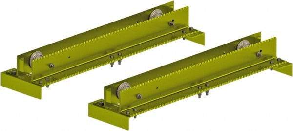 CIGNYS - 2,000 Lb Load Capacity, Steel Bridge Crane - 10 to 30' Span - USA Tool & Supply