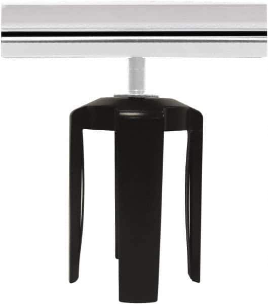 Tensator - 7 Inch Wide x 11 Inch High Sign Compatibility, Steel Square Frame Sign Holder - Polished Chrome, 11 Inch Holder Height - USA Tool & Supply