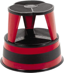 Cramer - 2 Steps, 1-3/16' High, Type IA Rating, Steel Step Stand - 350 Lb Capacity - USA Tool & Supply